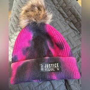 Justice winter hat- new